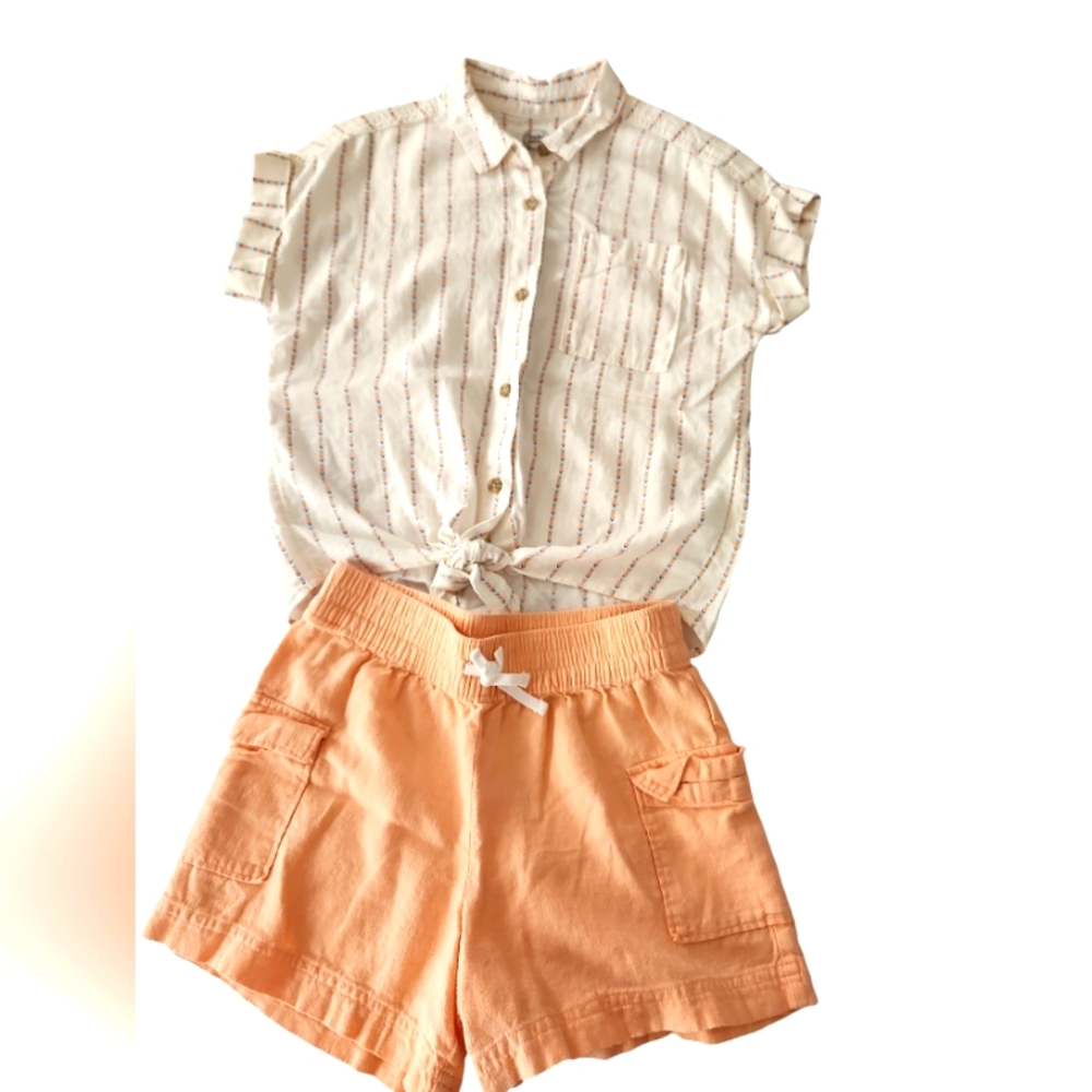 Girls Matching set size medium 7/8